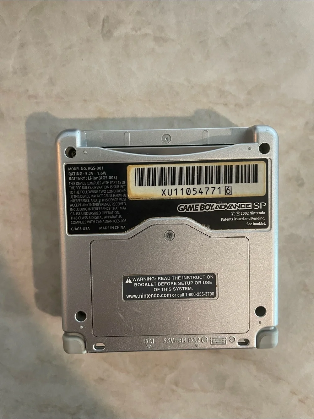 Nintendo gameboy advance